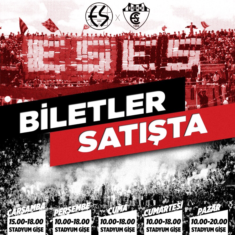 BİLETLER SATIŞA ÇIKTI