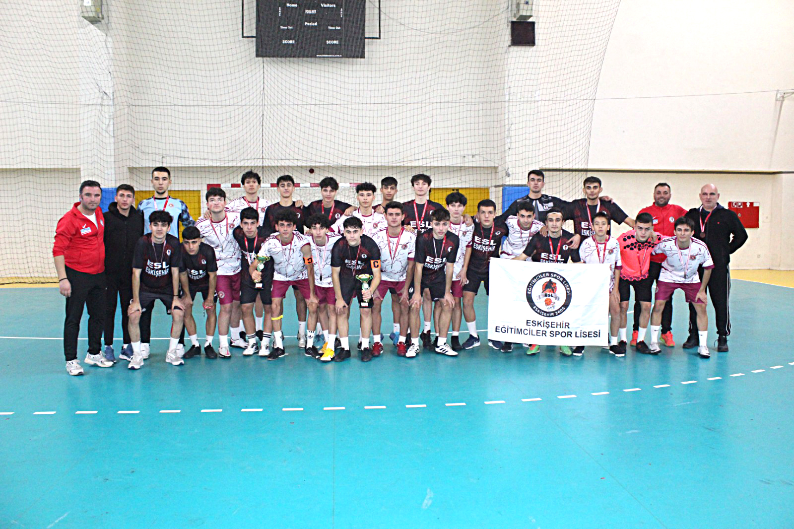 ERKEKLERDE SPOR LİSESİ 3. OLDU