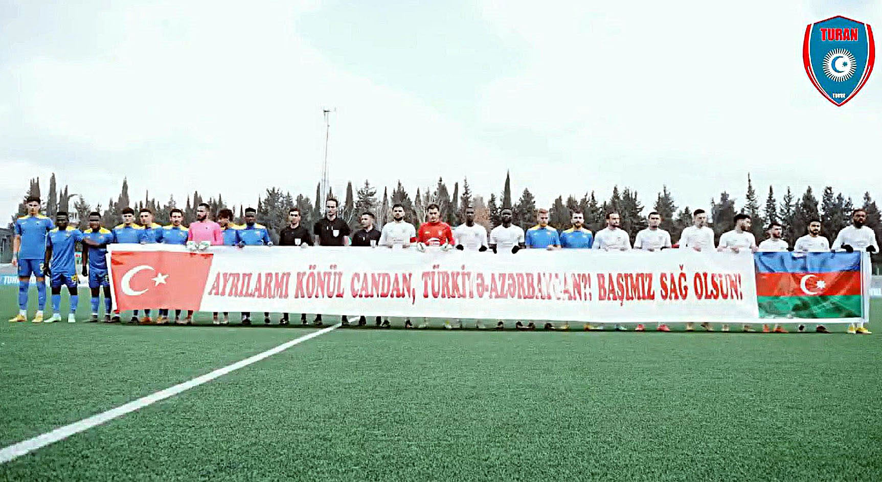 AZERBAYCAN KULÜBÜ TURAN  TOVUZ DESTEK GÖNDERDİ