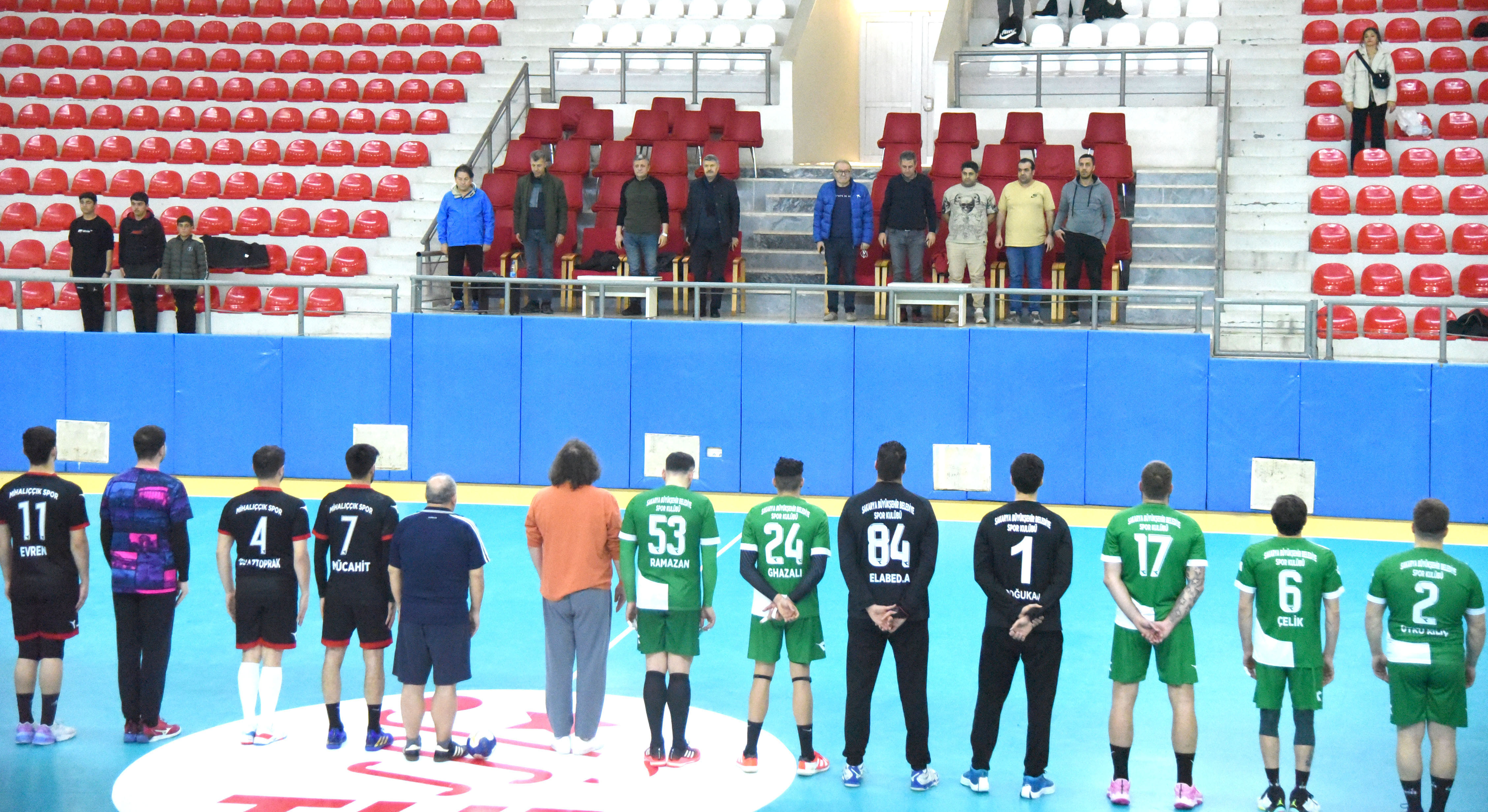 SAYGI DURUŞUNDA BULUNULDU