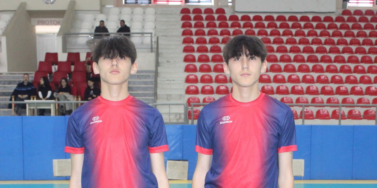 FUTSAL’DA İKİZ FURYASI VAR…