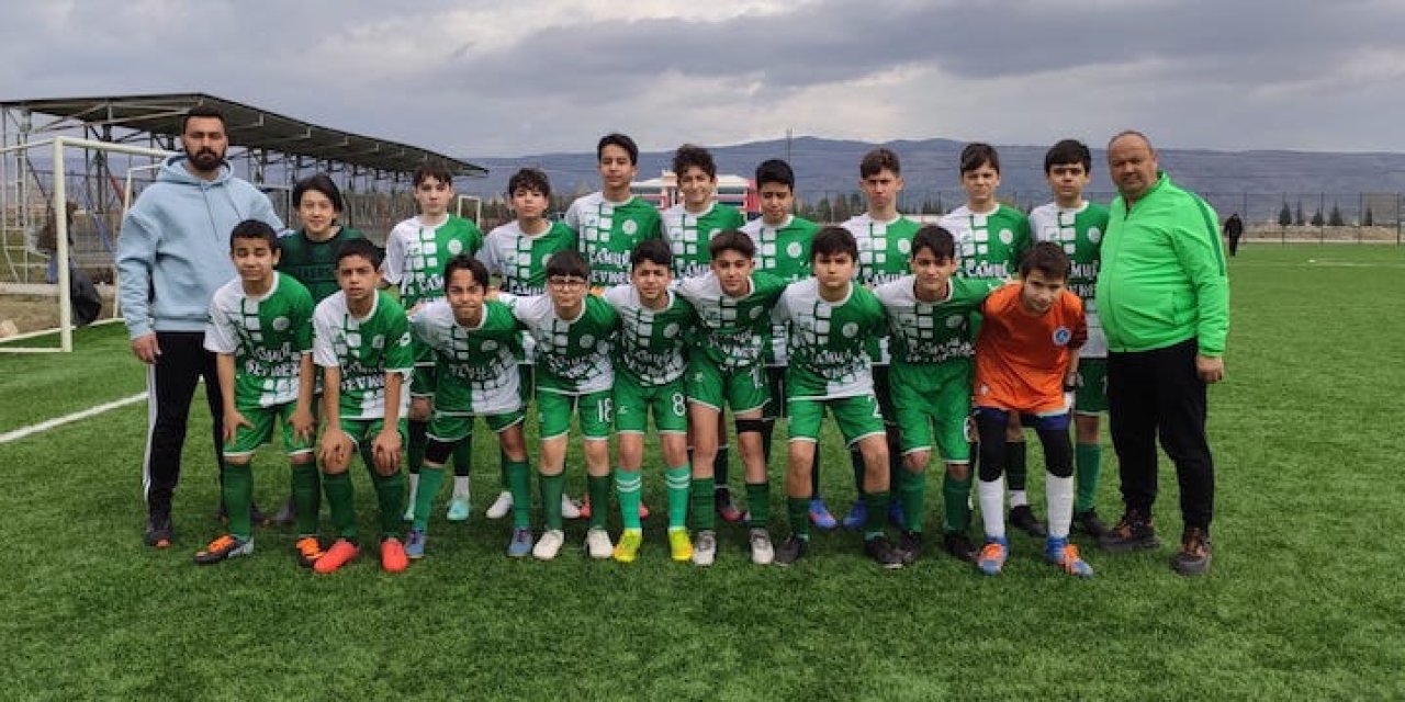 U13’LER SAHAYA İNDİ
