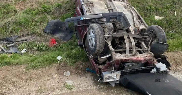 Eskişehir'de feci kaza: 2 yaralı var!