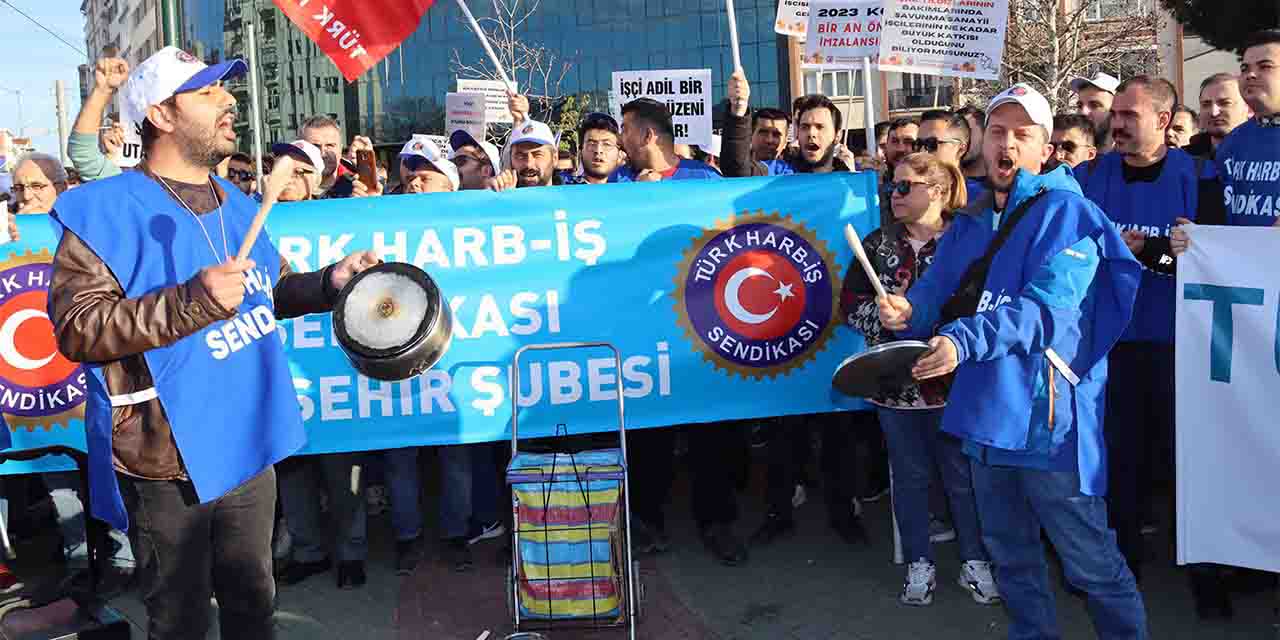 Harb-İş üyesi işçilerin öfkesi dinmek bilmiyor