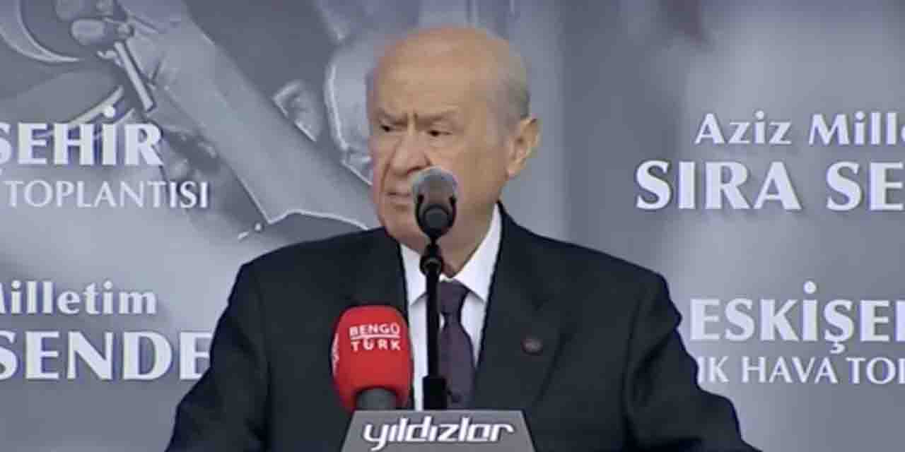Devlet Bahçeli: Eskişehir’i kandıramazlar
