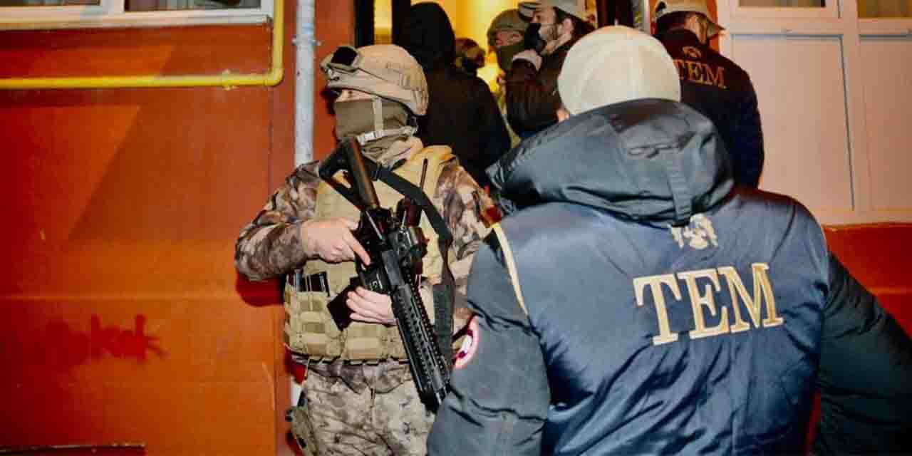 Eskişehir'de terör operasyonu! 10 kişi yakalandı...