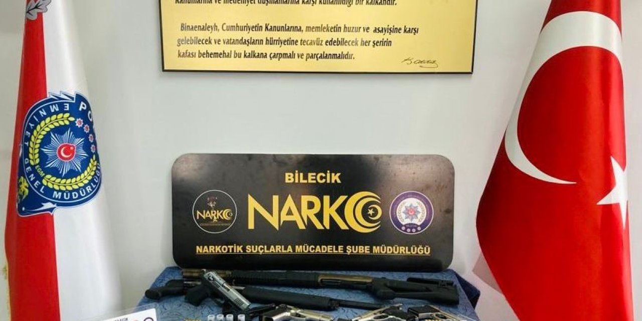 Bilecik’te uyuşturucu operasyonu, 2 kişi tutuklandı
