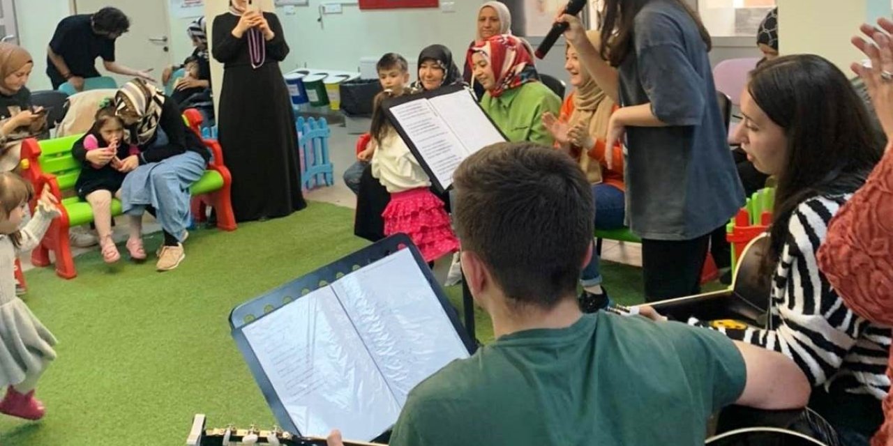 Kütahya Necip Fazıl Kısakürek Anadolu Lisesinde, “Müzik varsa biz de varız” projesi