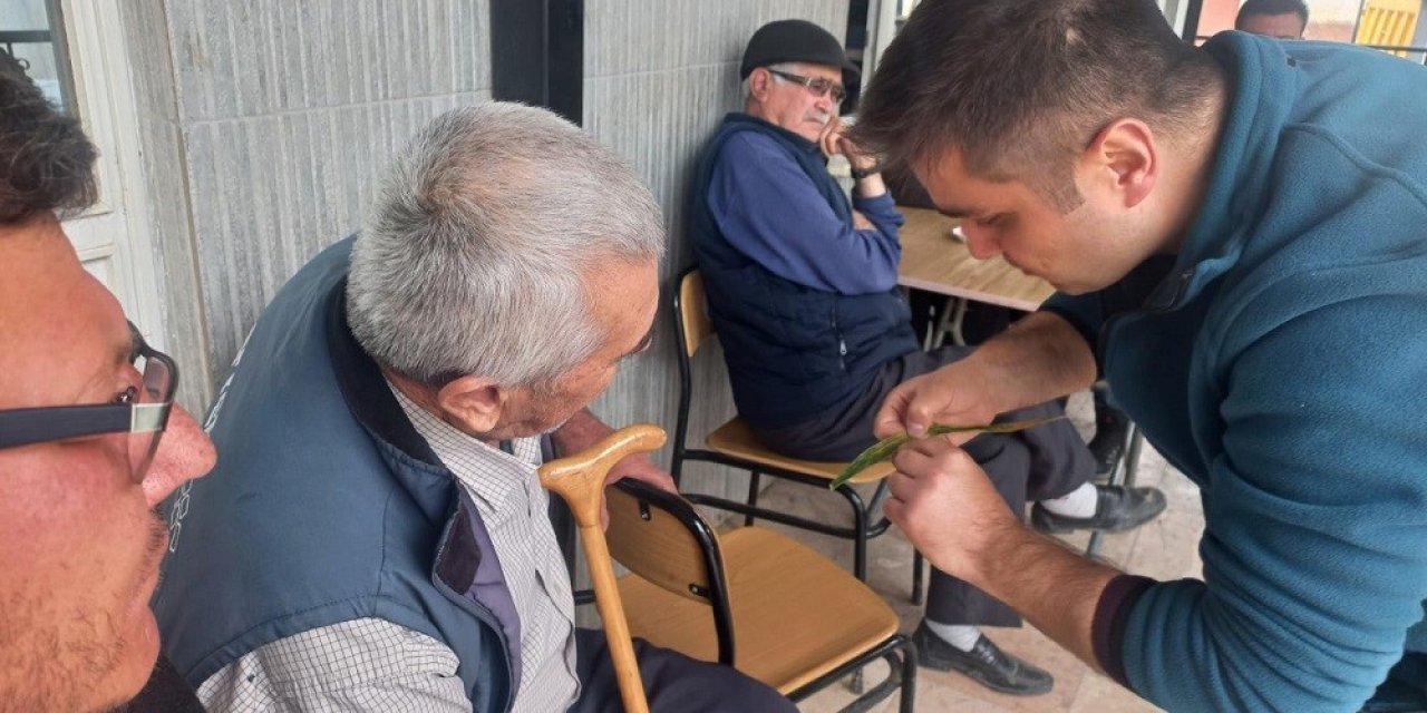 Gülümbe’de hububat hastalık ve zararlı kontrolü yapıldı