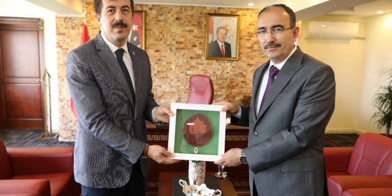 Rektör Beydemir’den KSBÜ’ye hayırlı olsun ziyareti