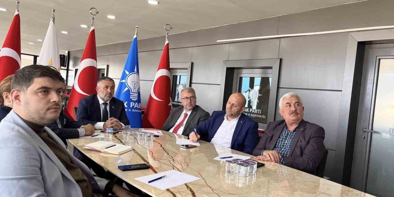 Başkan Yıldırım; Cumhurbaşkanı Recep Tayyip Erdoğan’ın toplantısına katıldı