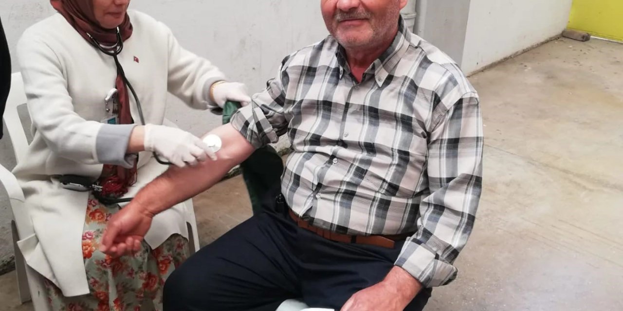 Hipertansiyon ile ilgili vatandaşlar bilgilendirildi