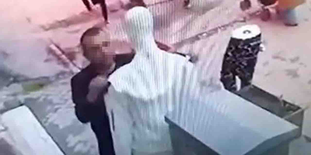 Eskişehir'de cansız mankeni soydular