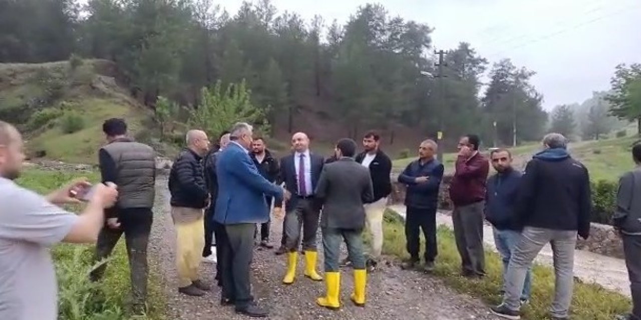 Balıköy’de aşırı yağışlar sele neden oldu