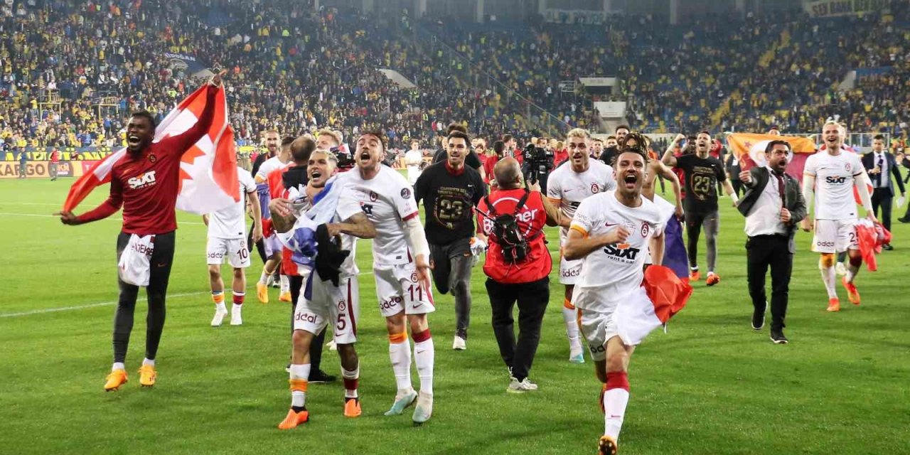 Süper Lig’de şampiyon Galatasaray