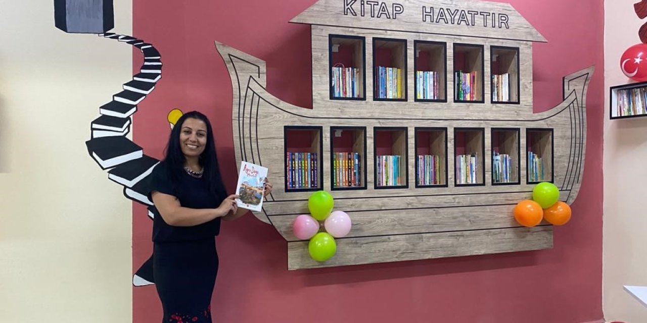 Manisalı öğretmen 7 yılda okullara 14 kütüphane kazandırdı