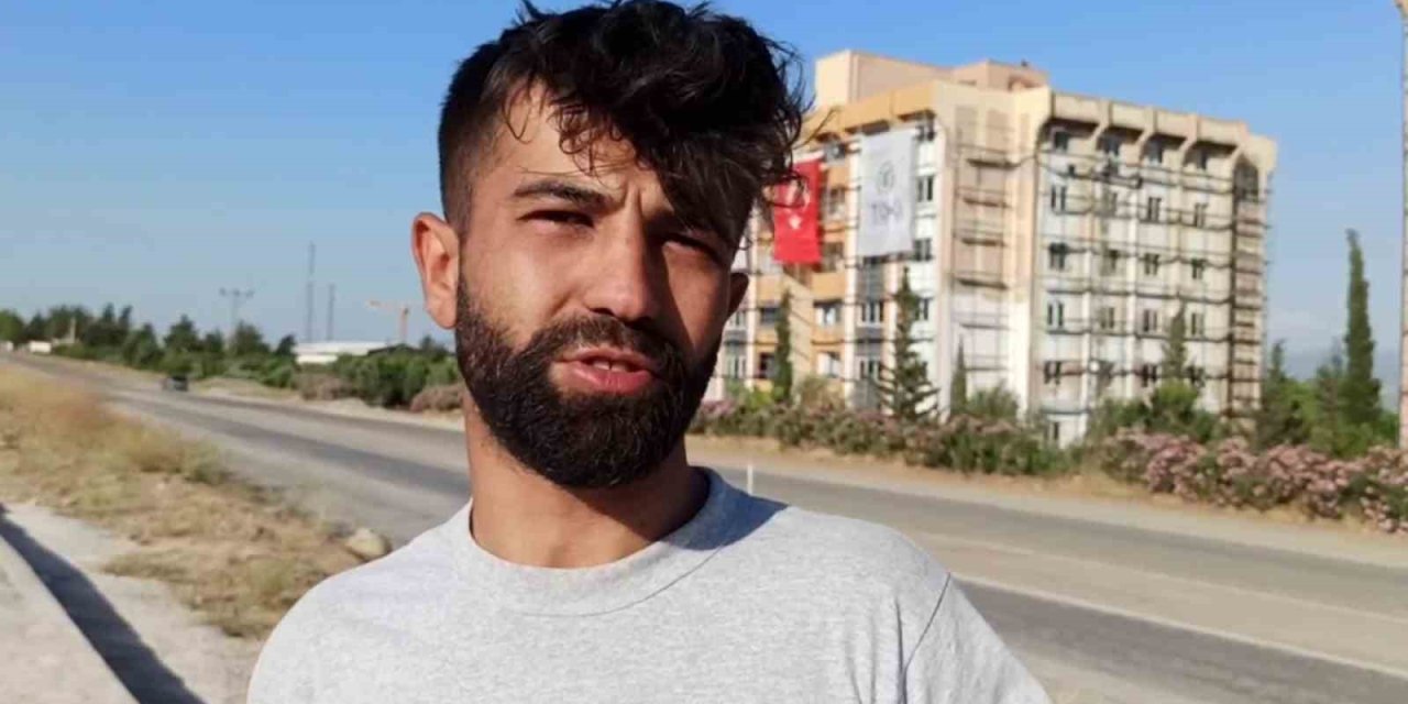 İslahiye’de aracın sıkıştırdığı motor devrildi: 2 yaralı