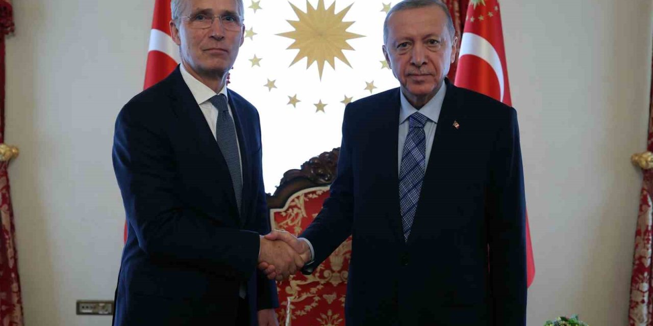 Cumhurbaşkanı Erdoğan, NATO Genel Sekreteri Stoltenberg’i kabul etti