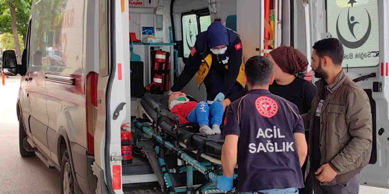 Pencereden düşen bebek yürekleri hoplattı