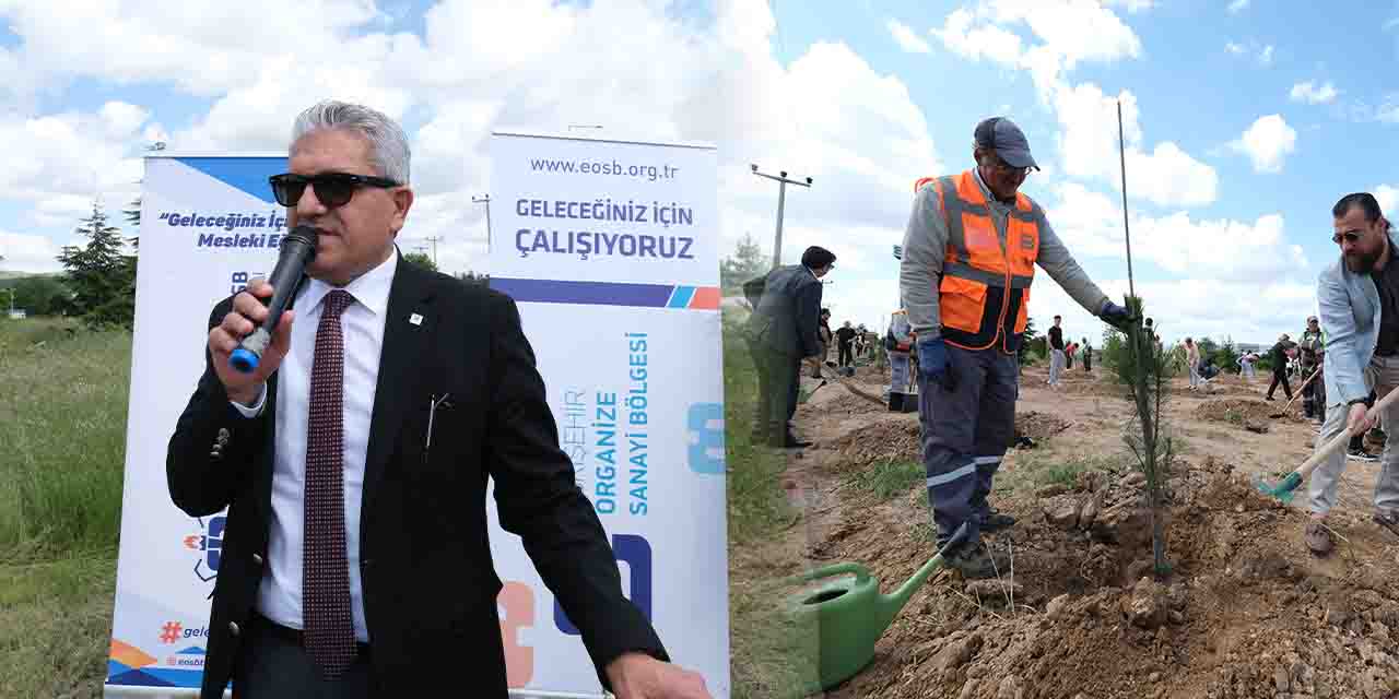 Özel EOSB Meslek Lisesi'nden mezunlarına hatıra ormanı