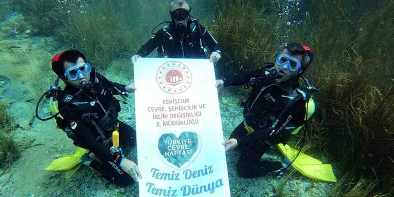 Çevre kirliliğine böyle dikkat çektiler