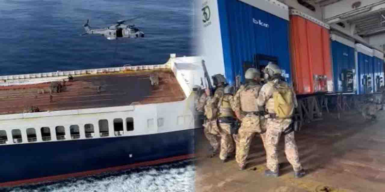 İtalya'da Türk kargo gemisi operasyonu: 15 kaçak göçmen yakalandı