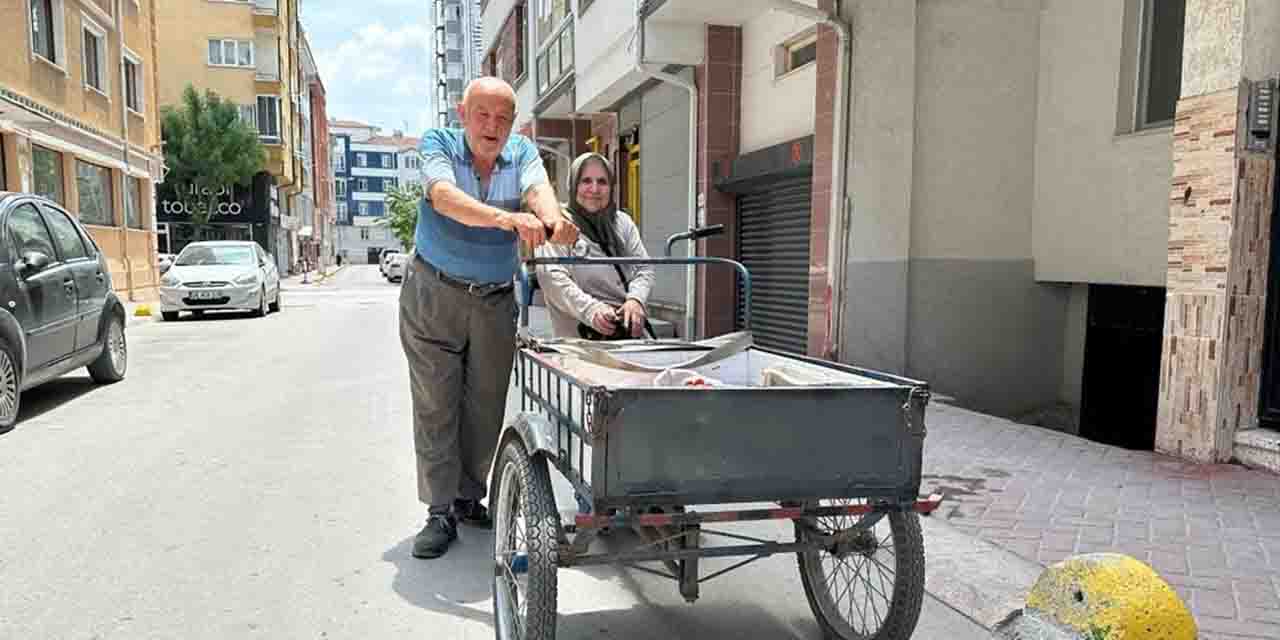 Eşine verdiği destekle takdir topluyor