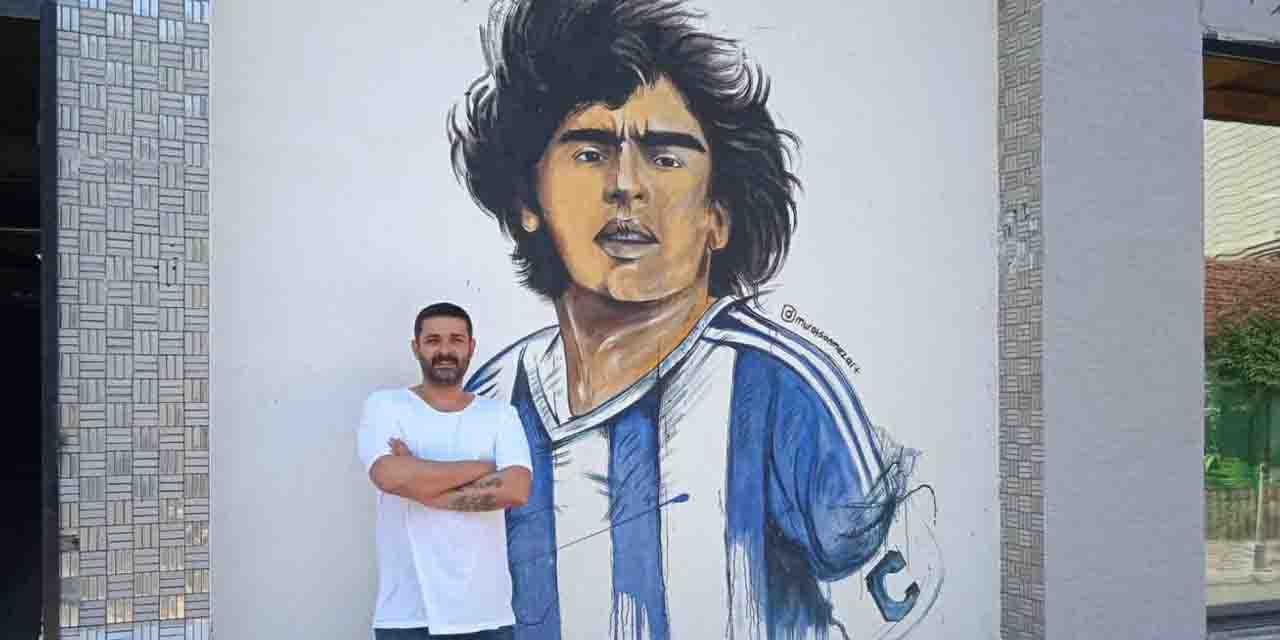 Eskişehir'de Maradona'ya büyük ilgi