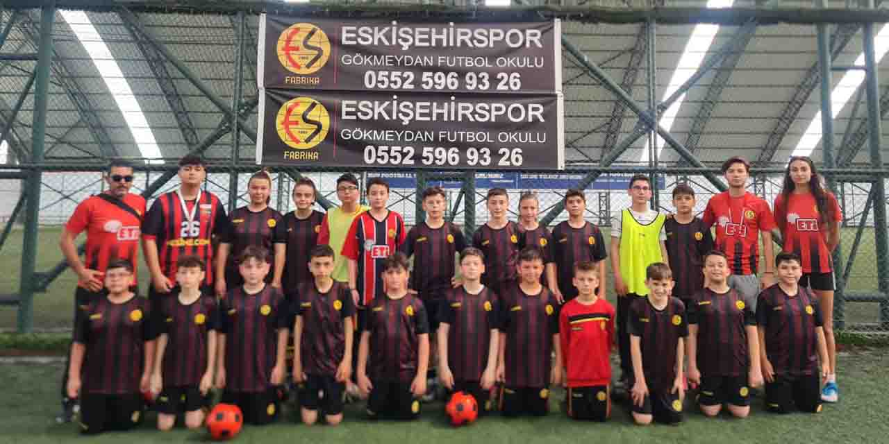 Eskişehirspor Fabrika Futbolda minik yıldızlar yetişiyor