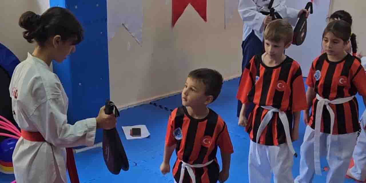 Minik şahinler kaldığı yerden devam ediyor