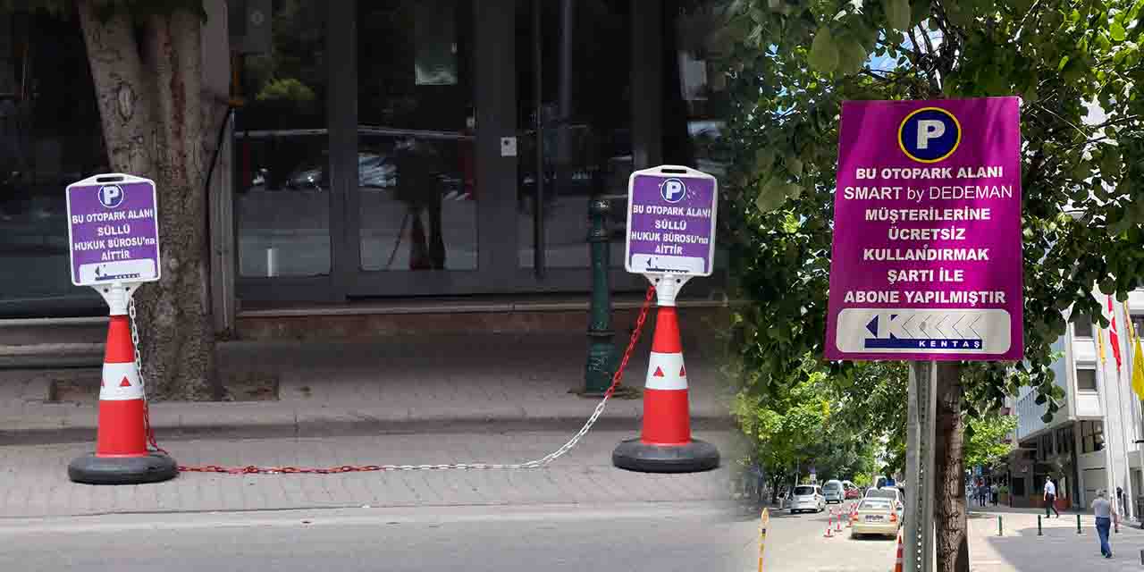 Eskişehir'in cadde otoparklarında tepki yaratan uygulama!