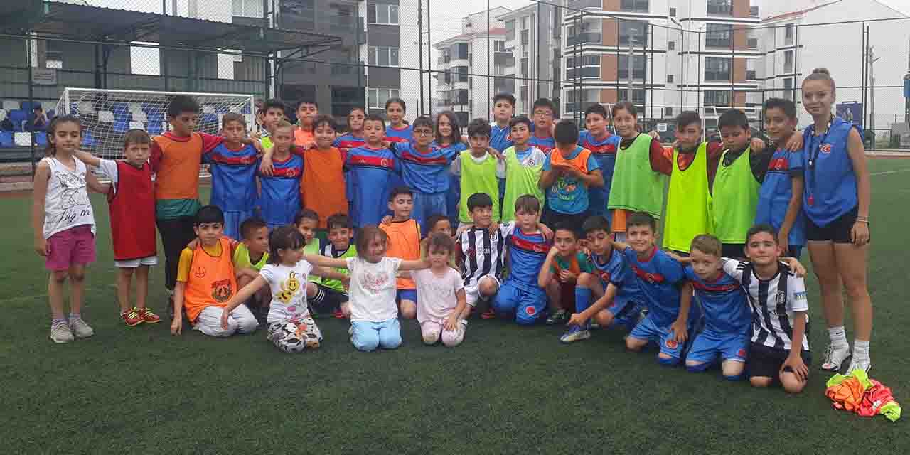 Öncüspor'da idmanlara ilgi büyük