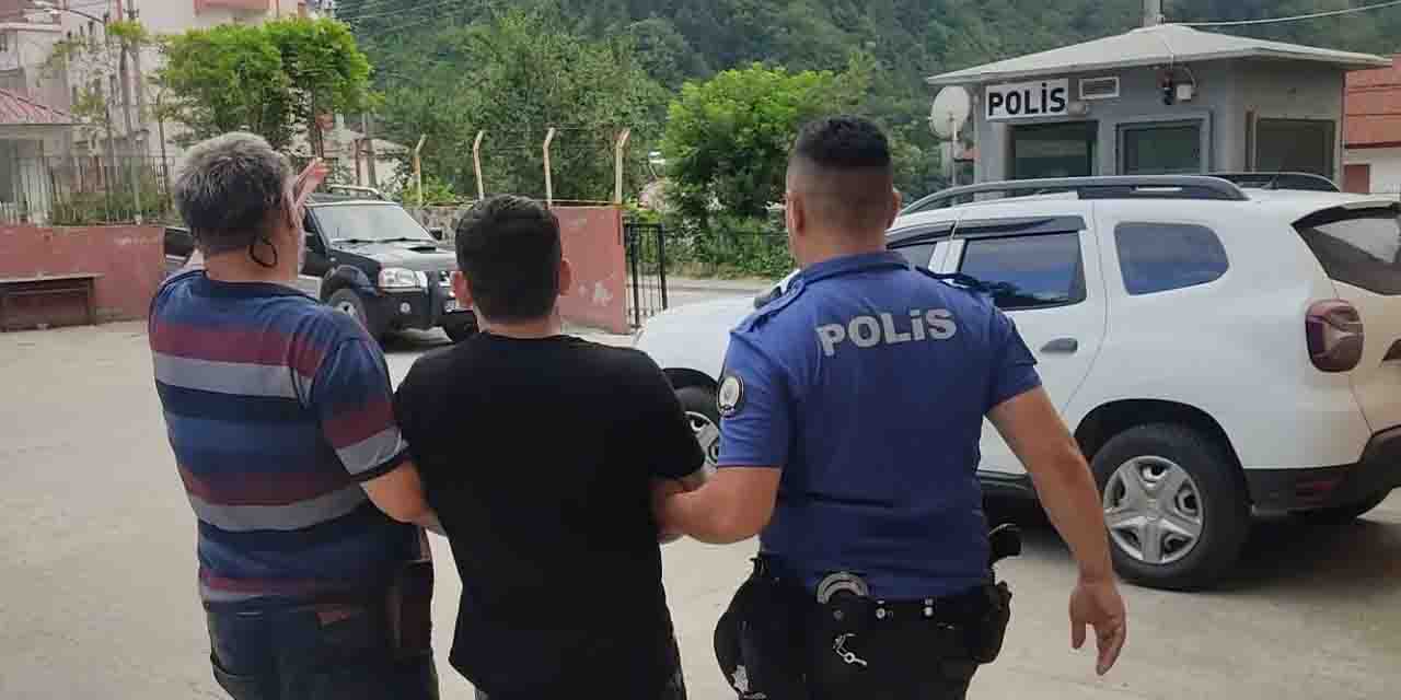 Giresun'da 48 ayrı suçtan aranan şahıs yakayı ele verdi