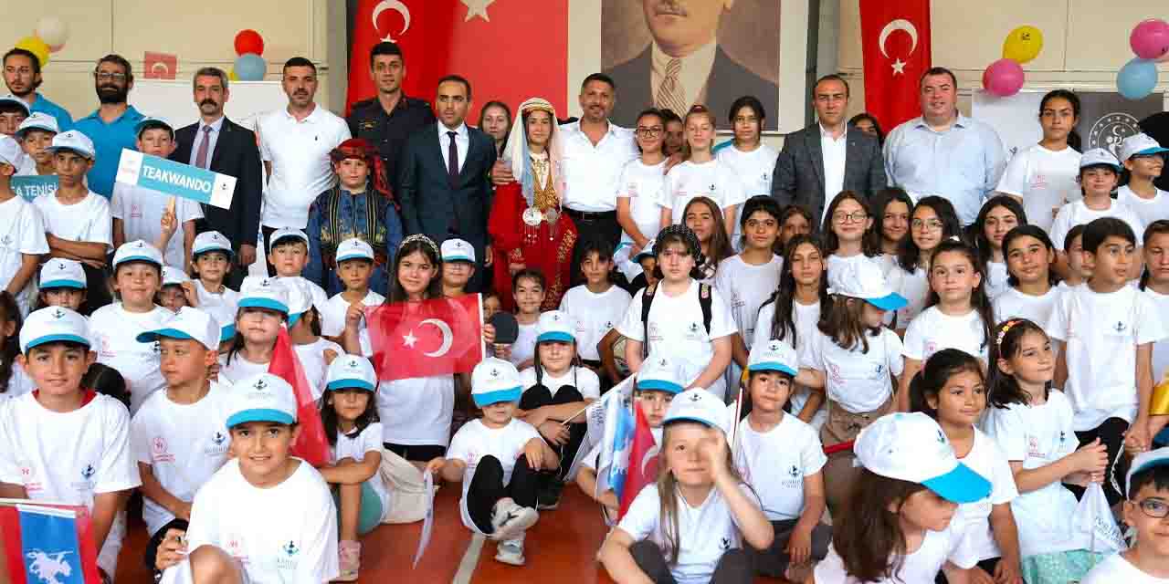 Sivrihisar’a yaz bu yıl spor okullarıyla geldi