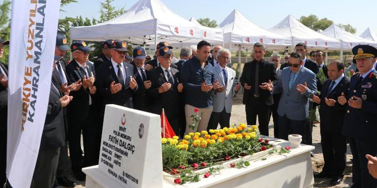 15 Temmuz'da şehit düşen Fatih Dalgıç dualarla anıldı