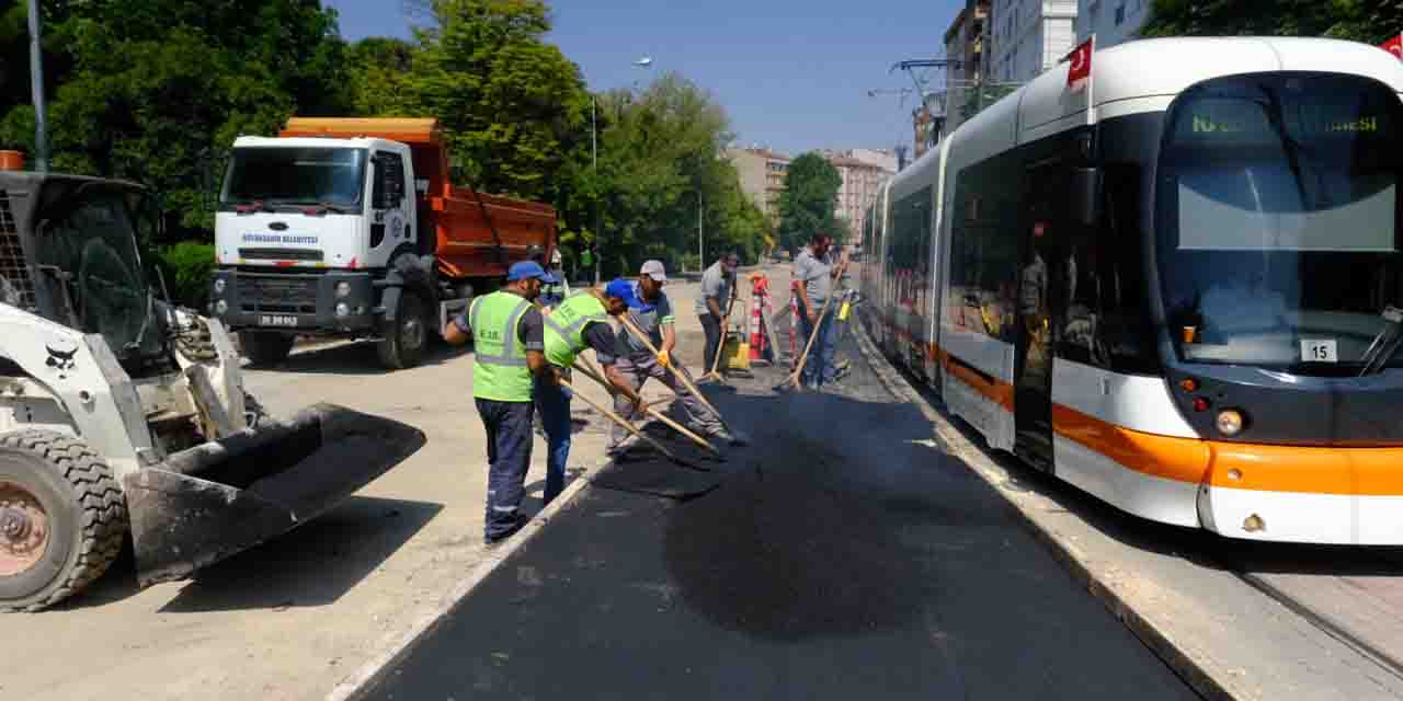 Alaaddin Parkı çevresinde çalışmalar sürüyor