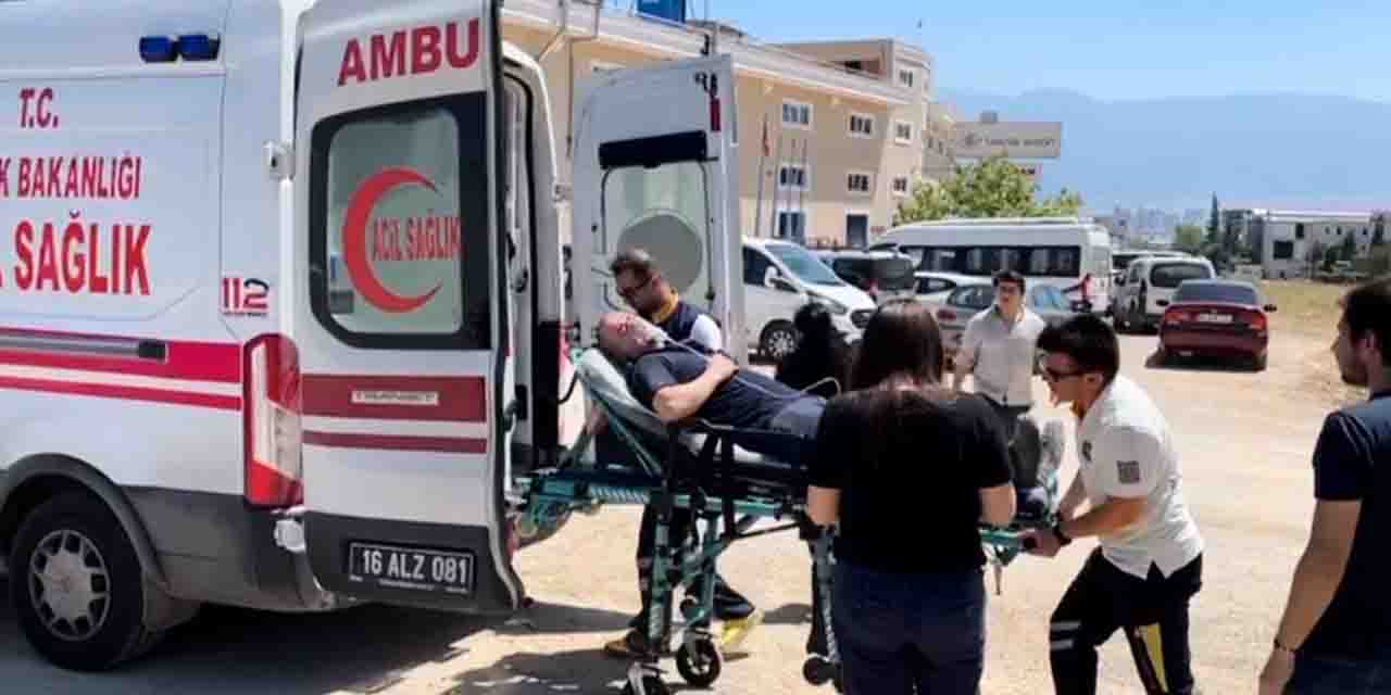 Bursa'da fabrika yangınında 3 işçi hastaneye kaldırıldı