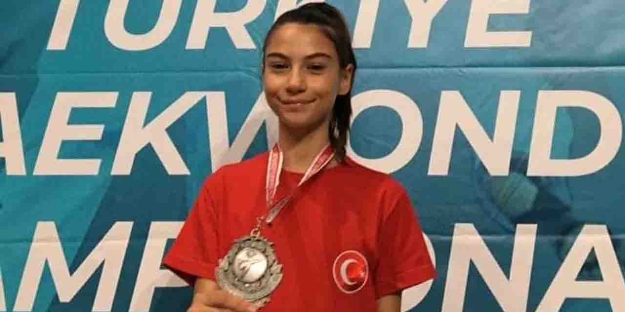 Eskişehirli sporcu Nazlı Efe Türkiye ikincisi oldu