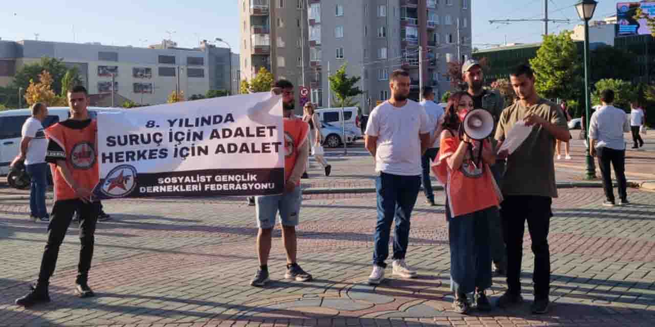 Eskişehir'de Suruç Katliamı unutulmadı