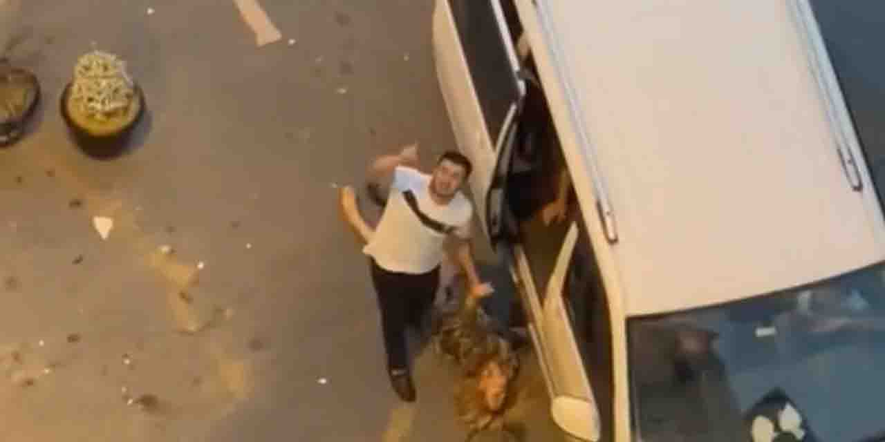 İstanbul'da kadını sokak ortasında öldüresiye dövdü