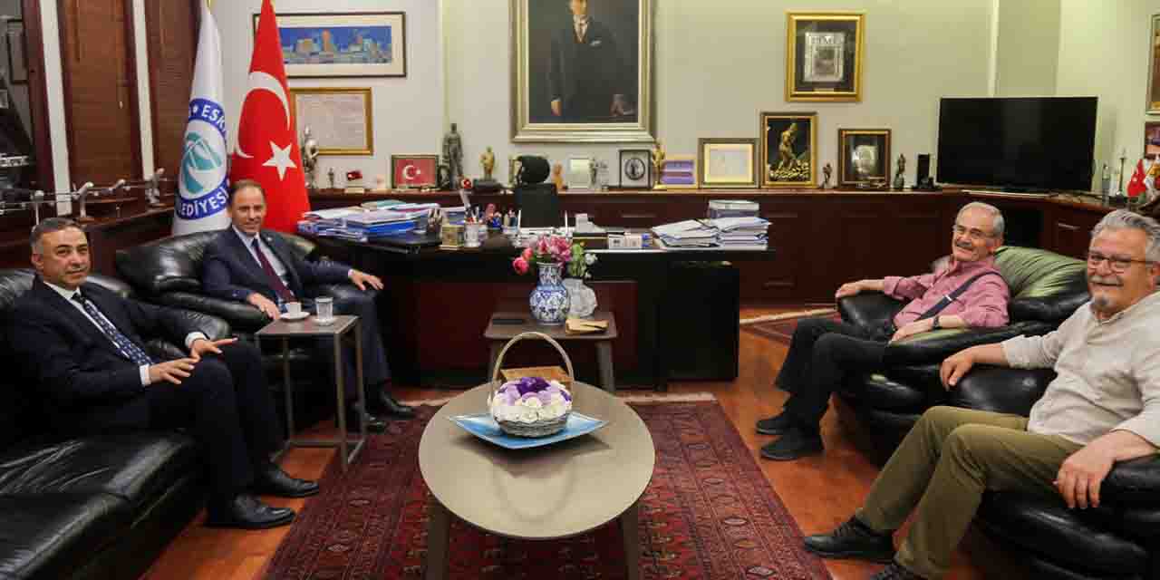 CHP milletvekilleri Büyükerşen'le buluştu