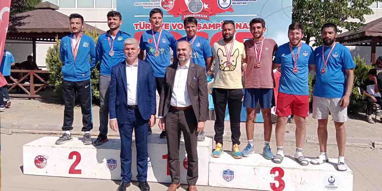 Bocce’den Türkiye üçüncülüğü geldi