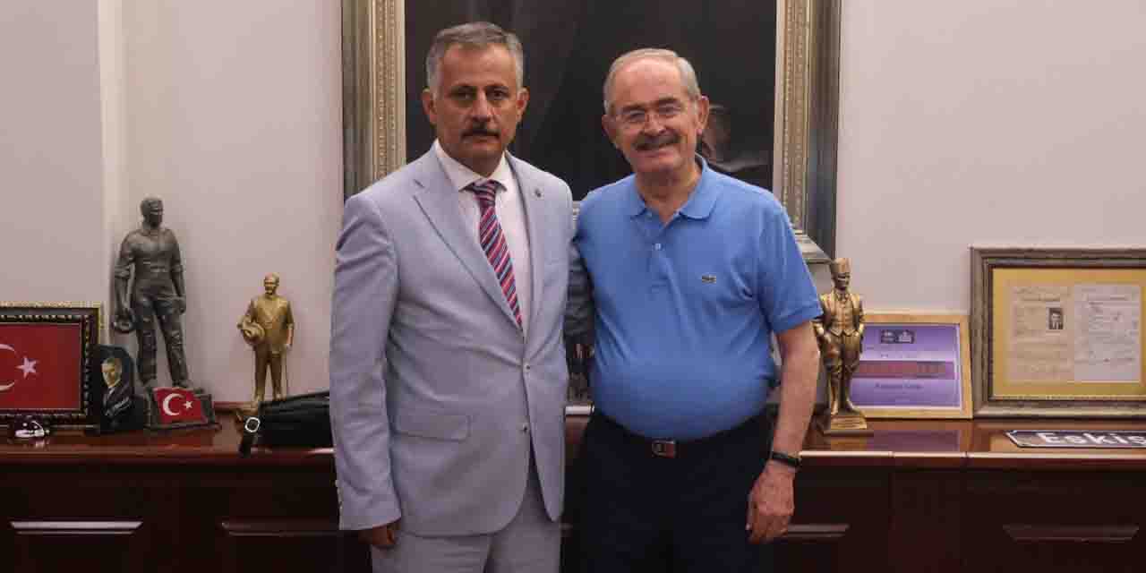 İYİ Partili Tuna Yılmaz Büyükerşen ile buluştu