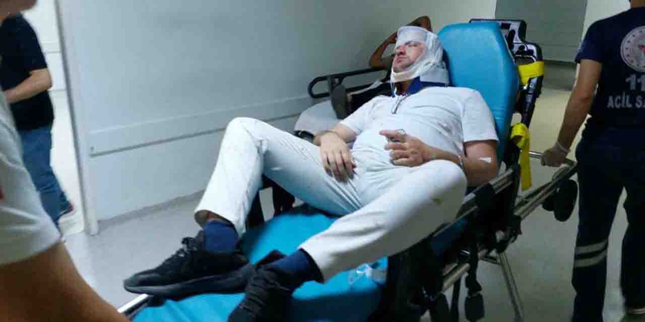 Samsun'da darp edilen genç ölümden döndü