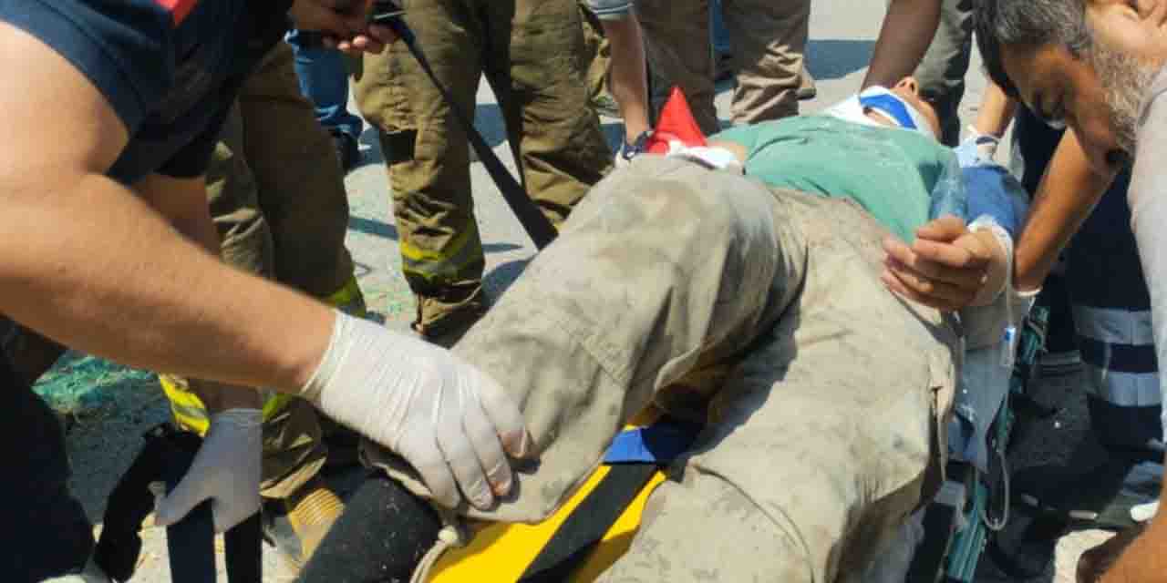 Susurluk'ta feci kaza: 1 yaralı