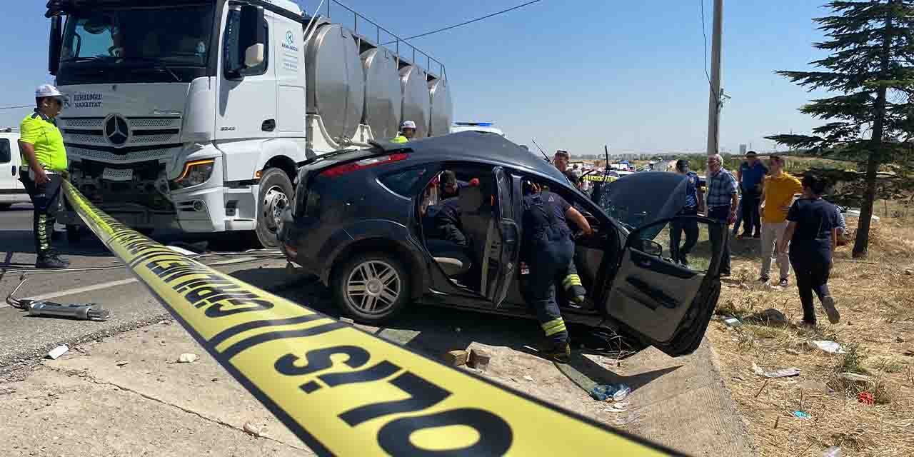 Konya'da dehşet veren kaza