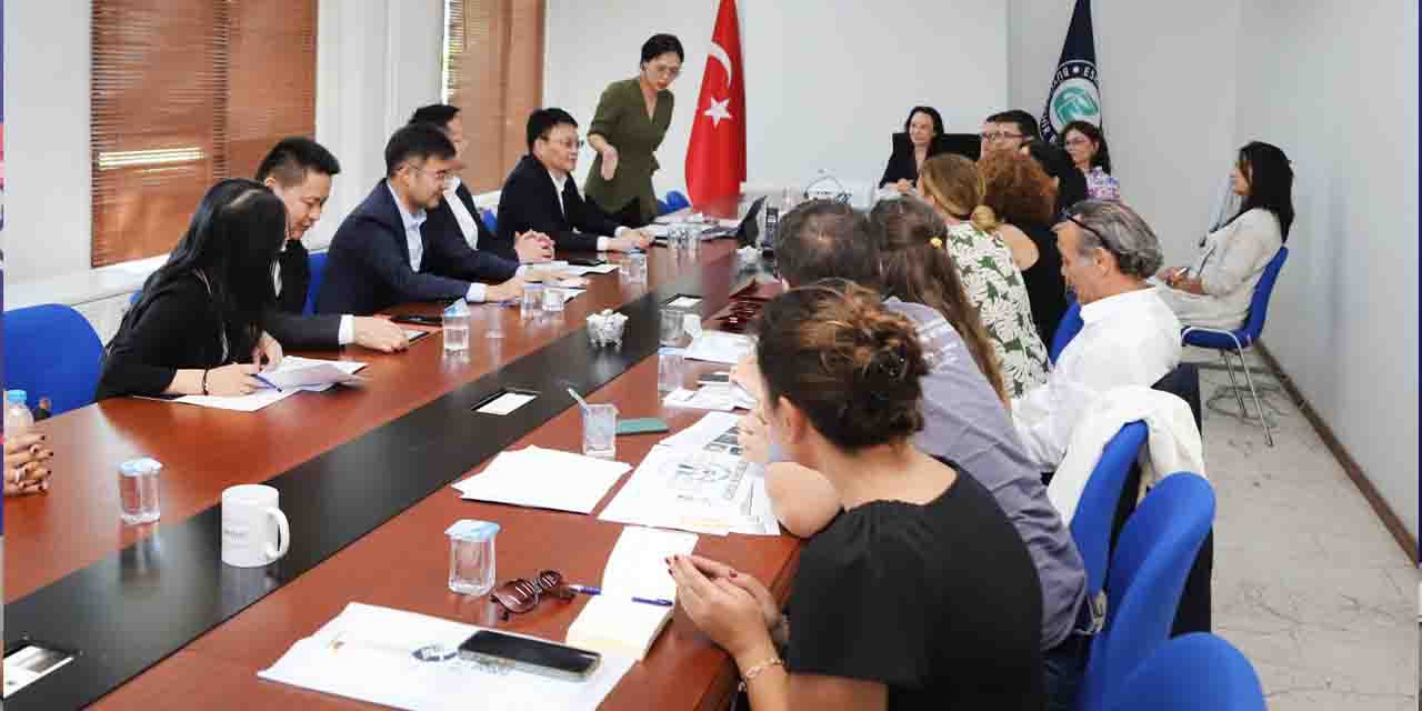 Büyükşehir ile kardeş şehir Changzhou arasında iş birliği