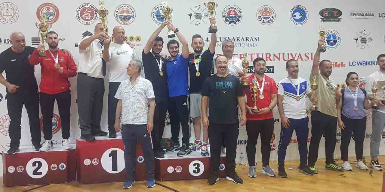 Eskişehirli sporcular uluslararası turnuvayı salladı