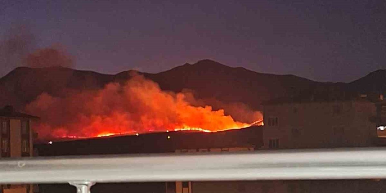 Niğde’de çıkan yangında 500 hektar mera alanı zarar gördü