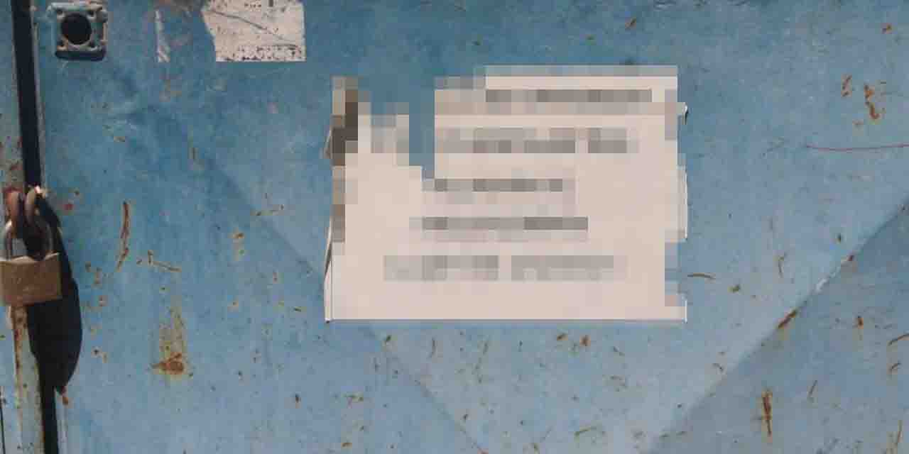 Eskişehir'de hem ürküten hem de merak uyandıran yazı